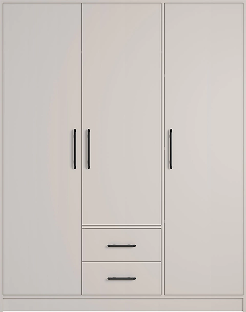 Šatníková skriňa Smart 2 kašmír 150x190x56