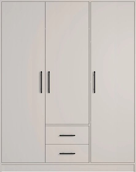 Šatníková skriňa Smart 2 kašmír 150x190x56