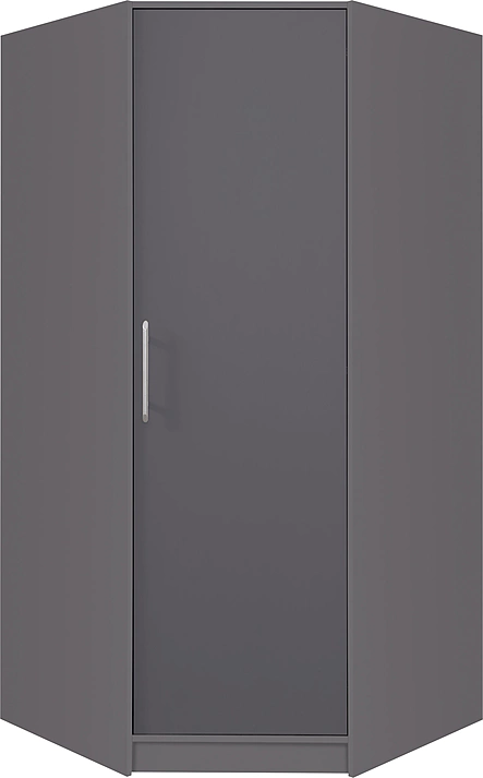 Šatníková skriňa Smart 4 L/P antracit 90x190x95