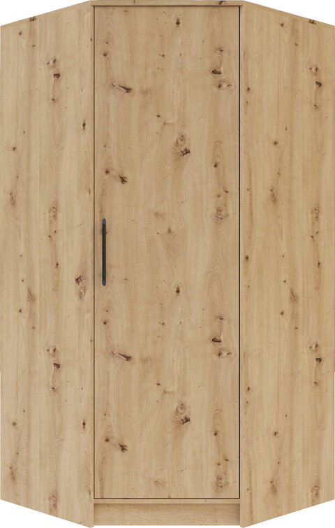 Šatníková skriňa Smart 4 L/P dub artisan 90x190x95