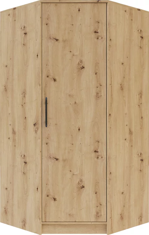 Šatníková skriňa Smart 4 L/P dub artisan 90x190x95