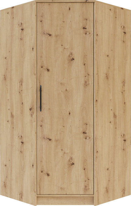 Šatníková skriňa Smart 4 L/P dub artisan 90x190x95