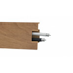 Soklová lišta MACK 136 Dub Antický - Zakončenie ľavé