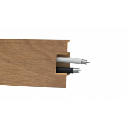 Soklová lišta MACK 136 Dub Antický - Zakončenie pravé