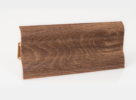 Soklová lišta Perfecta Tobacco Oak - Zakončenie pravé
