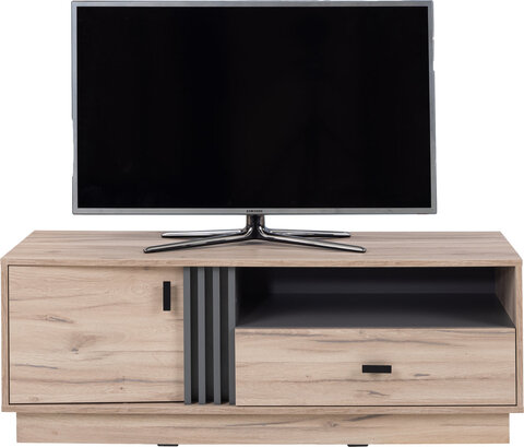 TV stolík AL05 dub estana/antracit 125x40x45
