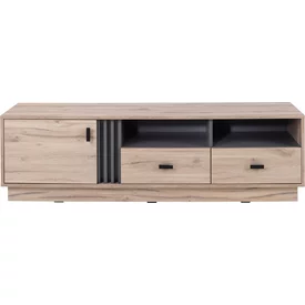TV stolík AL06 dub estana/antracit 155x40x45
