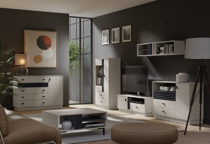 TV stolík AL06 kašmír 155x40x45