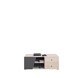 TV stolík DL08 dub/antracit 120x50x45