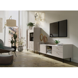 TV stolík GR08 piesková 170x42x59