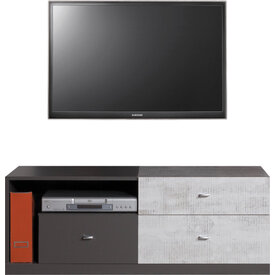 TV stolík Tablo 8 grafit/enigma 120x45x50