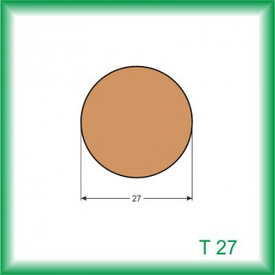 Tyč - T27 /na objednávku - min. odber 100 m