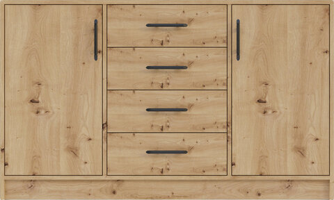 Veľká komoda Smart 6 dub artisan 140x84x40