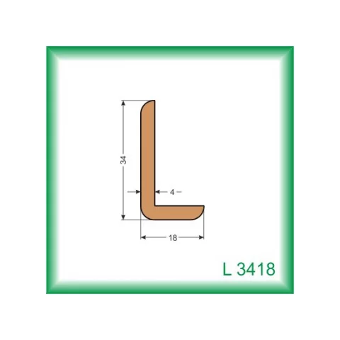 Vinkel - L3418 /na objednávku - min. odber 100 m