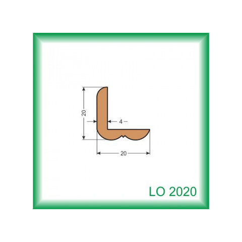 Vinkel - LO2020 /na objednávku - min. odber 100 m