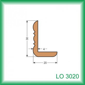 Vinkel - LO3020 /na objednávku - min. odber 100 m