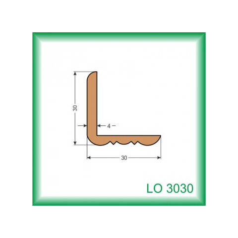 Vinkel - LO3030 /na objednávku - min. odber 100 m