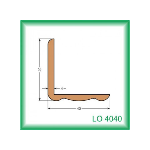 Vinkel - LO4040 /na objednávku - min. odber 100 m