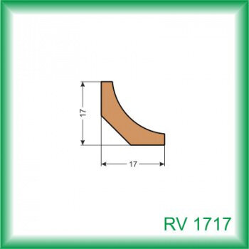 Vnútorná rohová lišta - RV1717