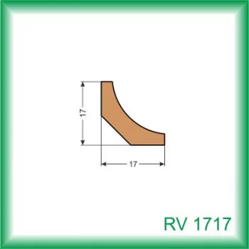 Vnútorná rohová lišta - RV1717