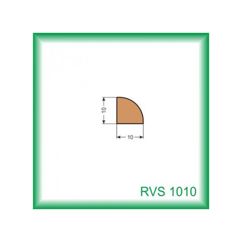 Vnútorná rohová lišta - RVS1010