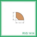 Vnútorná rohová lišta - RVS1414