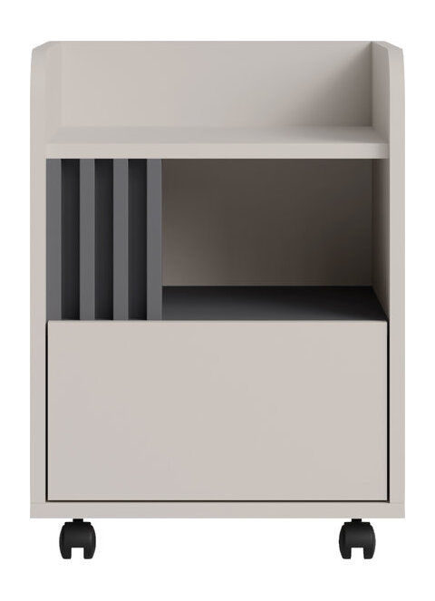 Zásuvkový kontajner AL10 kašmír 40x40x53