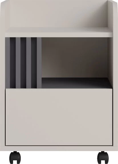 Zásuvkový kontajner AL10 kašmír 40x40x53