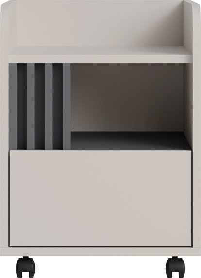 Zásuvkový kontajner AL10 kašmír 40x40x53