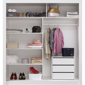 Zásuvkový kontajner do skrine DCK50 biely (160)