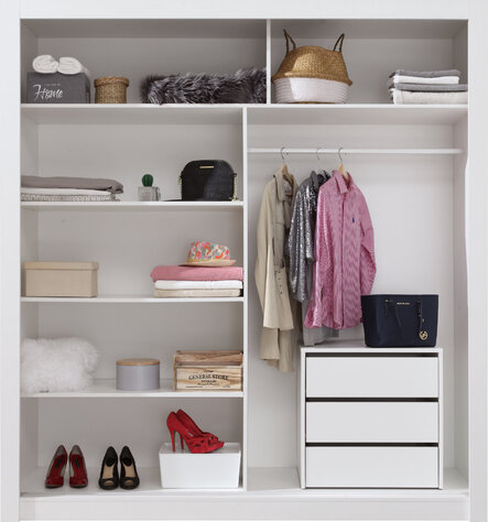 Zásuvkový kontajner do skrine DCK50 biely (160)