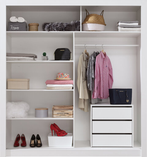 Zásuvkový kontajner do skrine DCK50 biely (160)