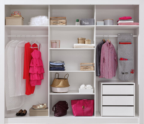 Zásuvkový kontajner do skrine DCK50 biely (200, 250)